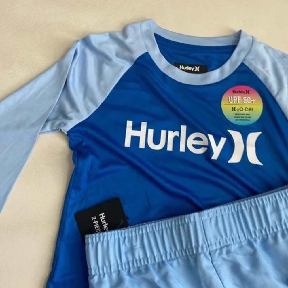 Hurley Long Sleeve short set - Picture 5 of 6